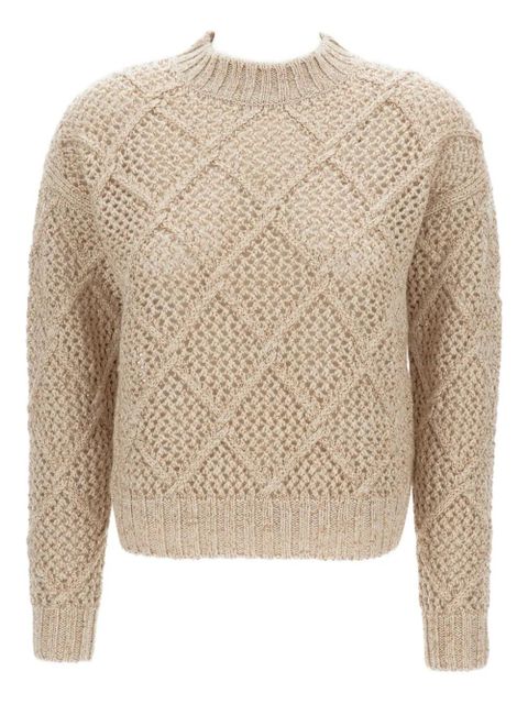 Max Mara open-work sweater - Neutrals - zdjęcie produktu nr 1