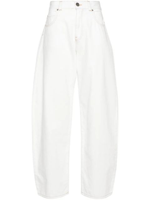 PINKO motif-embroidered jeans - White - zdjęcie produktu nr 1