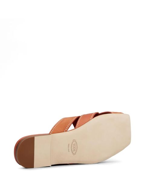 Tod's crossed-strap sandals - Orange