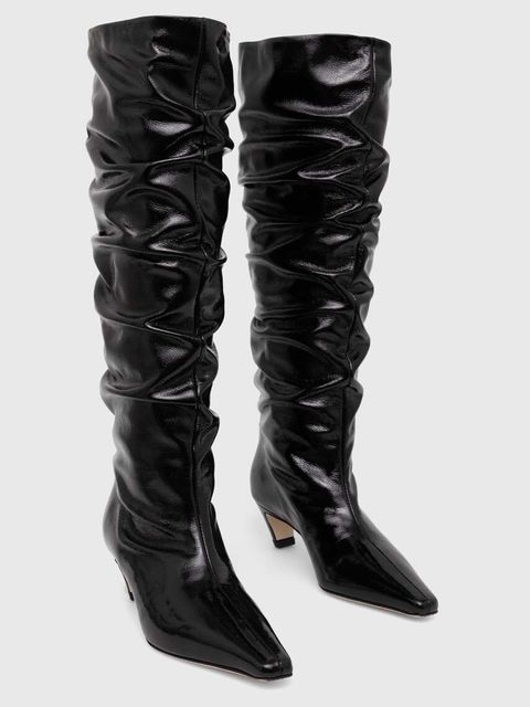 MSGM kozaki skórzane