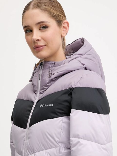 Columbia kurtka narciarska Abbott Peak kolor fioletowy 2105111