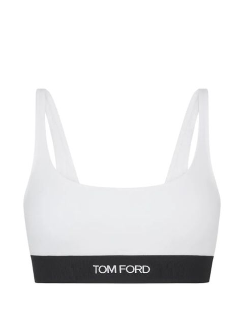 TOM FORD logo-detail bra - White - zdjęcie produktu nr 1