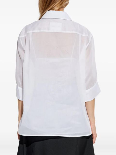 Jil Sander short sleeve shirt - White