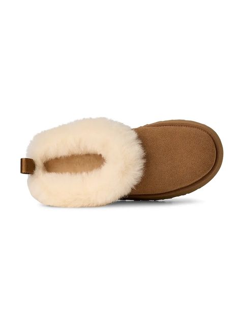 UGG śniegowce zamszowe Tazzelle kolor brązowy 1171393.CHE