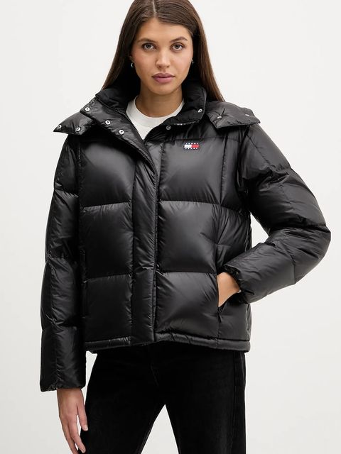 Tommy Jeans kurtka puchowa kolor czarny zimowa DW0DW22040 - zdjęcie produktu nr 1