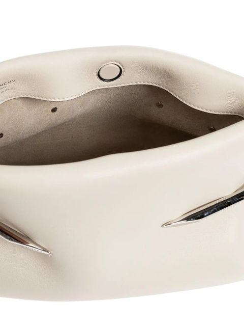 Givenchy metal-detail leather tote bag - Neutrals