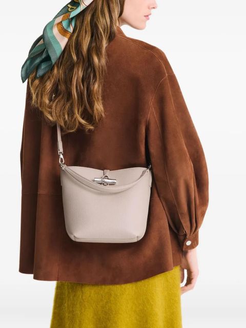 Longchamp small Le Roseau bucket bag - Neutrals - zdjęcie produktu nr 2