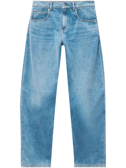 Alexander Wang low-rise wide-leg jeans - Blue - zdjęcie produktu nr 1
