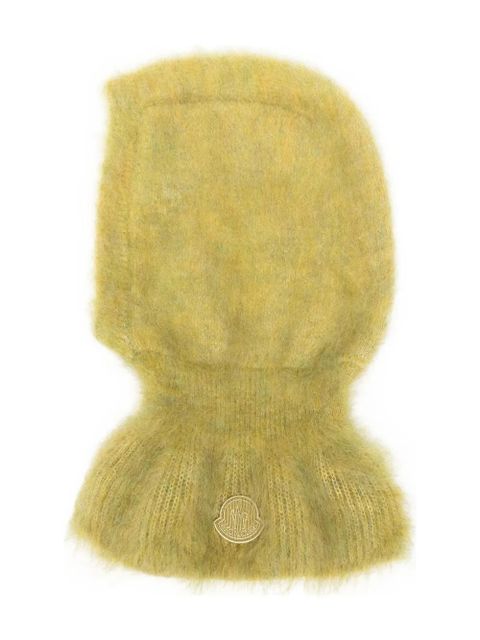Moncler logo-patch balaclava - Green - zdjęcie produktu nr 1