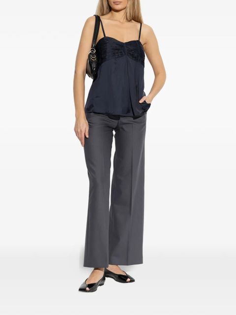 Zadig&Voltaire concealed-fastening belt-loop trousers - Grey - zdjęcie produktu nr 2