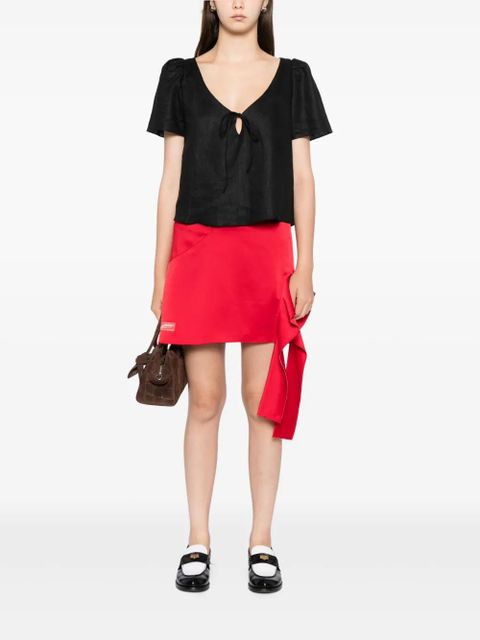 Reformation Mayla top - Black - zdjęcie produktu nr 2