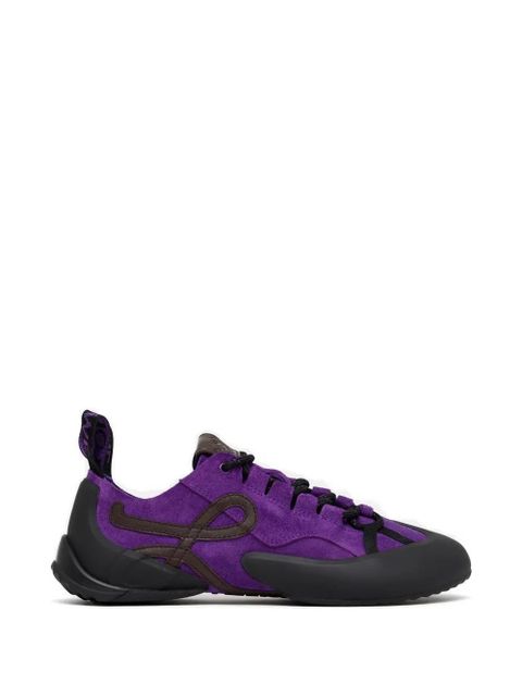 LOEWE Grip lace-up Anagram sneakers - Purple - zdjęcie produktu nr 1