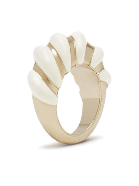 Lanvin 3D-detail ring - Gold - zdjęcie produktu nr 2