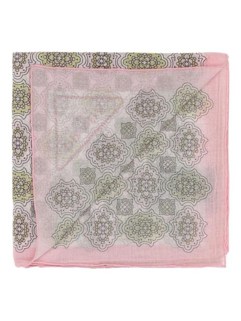 Prada printed cotton foulard - Neutrals - zdjęcie produktu nr 1