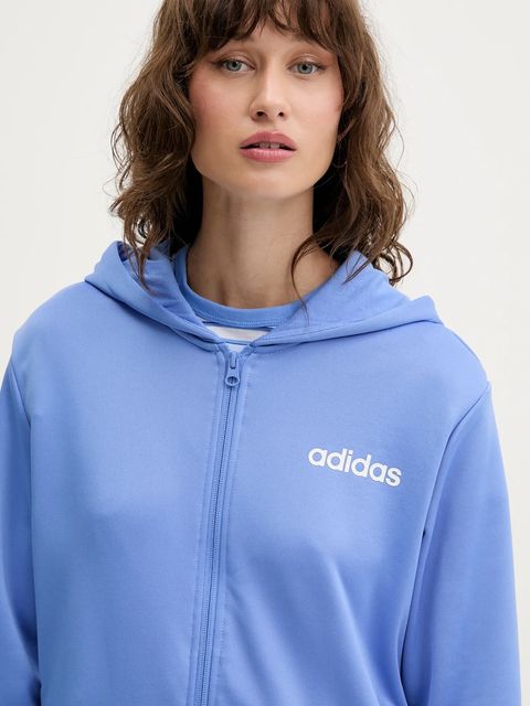 adidas dres Linear damski kolor fioletowy JX0521