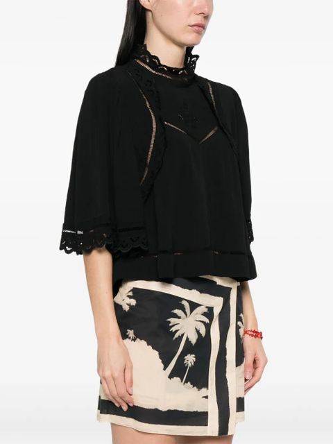 ISABEL MARANT Frany blouse - Black