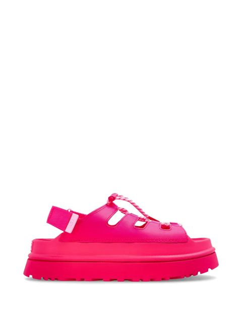 UGG GoldenGlow lace-up platform mules - Pink - zdjęcie produktu nr 1