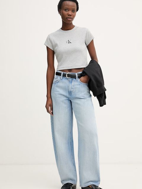 Calvin Klein Jeans t-shirt damski - zdjęcie produktu nr 1