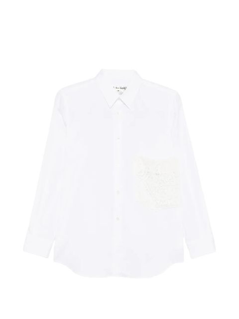 Comme Des Garçons collared shirt - White - zdjęcie produktu nr 1