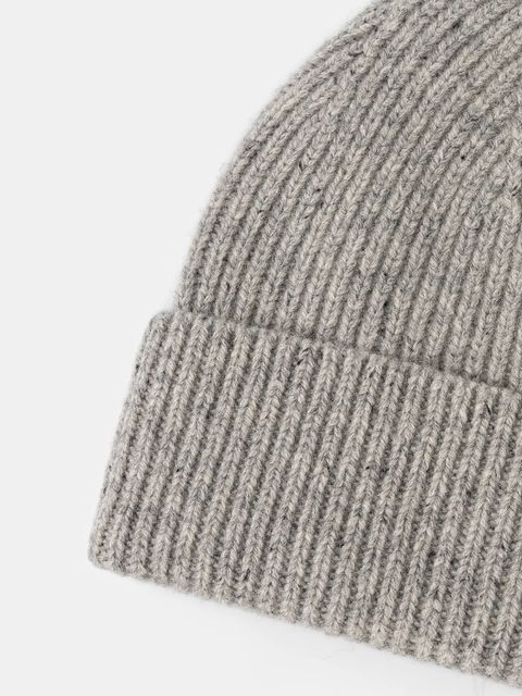 Answear.LAB czapka wełniana kolor szary