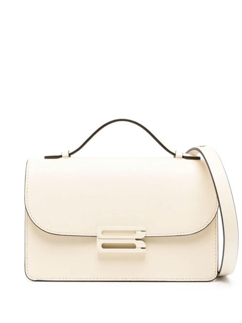 Victoria Beckham mini Dorian leather shoulder bag - White - zdjęcie produktu nr 1