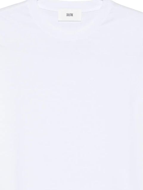 SOLOTRE crew-neck T-shirt - White