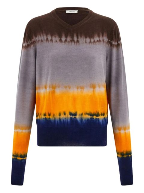 Ferragamo tie-dye jumper - Brown - zdjęcie produktu nr 1