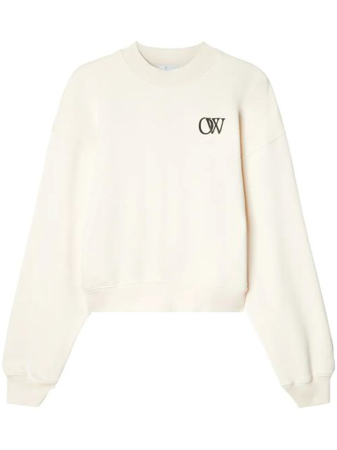 Off-White OW-print cotton sweatshirt - zdjęcie produktu nr 1