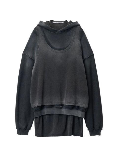 Alexander Wang long-sleeve hoodie - Grey - zdjęcie produktu nr 1