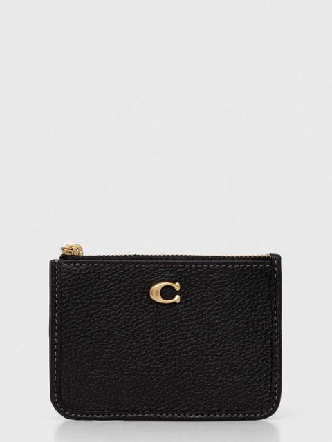 Coach etui na klucze skórzane - zdjęcie produktu nr 1