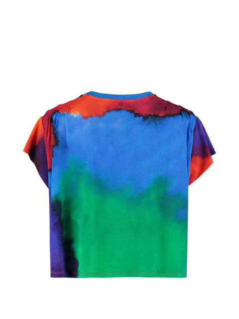 Rabanne round-neck T-shirt - Blue