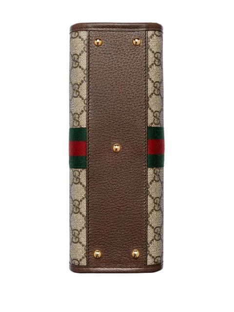 Gucci small Ophidia tote bag - Brown