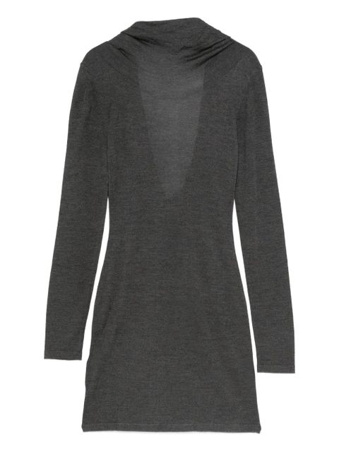 Aya Muse long-sleeve mini dress - Grey - zdjęcie produktu nr 1
