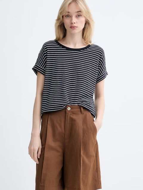 Marc O'Polo T-shirt damski bawełniany - zdjęcie produktu nr 1