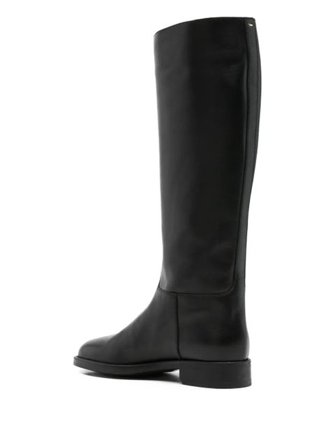Giuseppe Zanotti leather knee-high boots - Black - zdjęcie produktu nr 2
