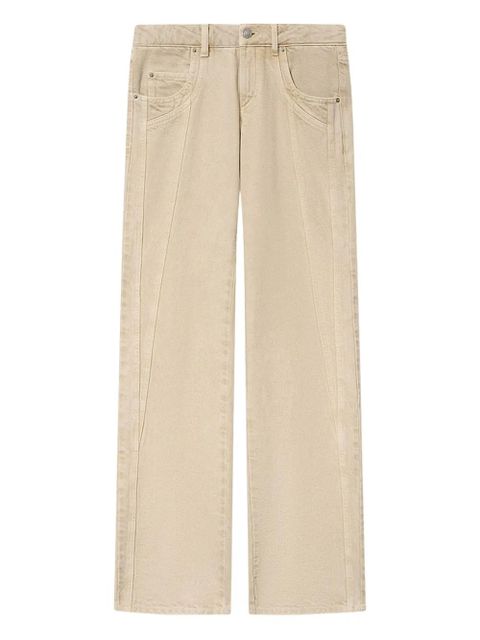 MARANT ÉTOILE Jaylis five-pockets jeans - Neutrals - zdjęcie produktu nr 1