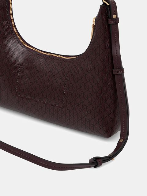 Calvin Klein torebka kolor brązowy LV04F3298G