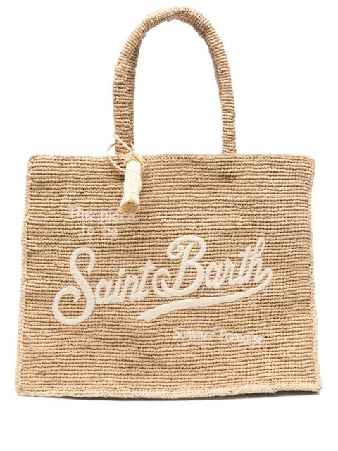 MC2 Saint Barth Vanity Raffia tote bag - Neutrals - zdjęcie produktu nr 1