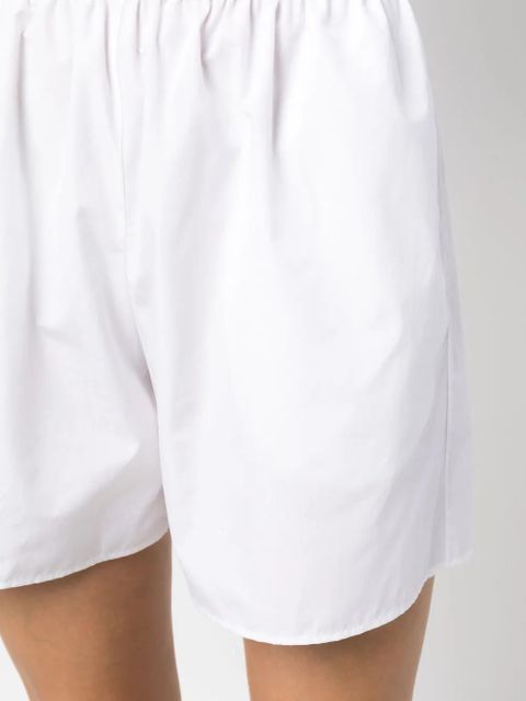 The Row Gunther cotton shorts - White