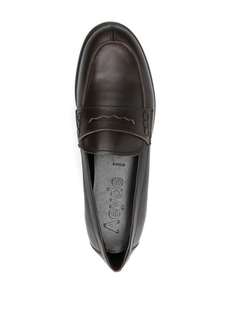 Aeyde Oscar loafers - Brown - zdjęcie produktu nr 2