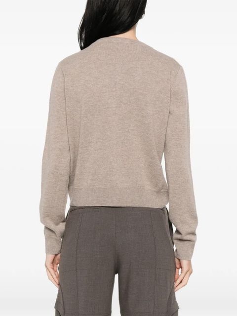 Weekend Max Mara crew-neck cardigan - Neutrals