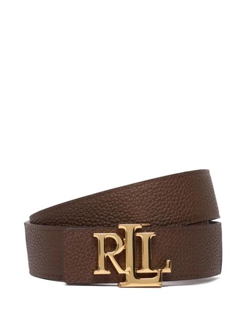 Lauren Ralph Lauren logo-buckle belt - Brown - zdjęcie produktu nr 2