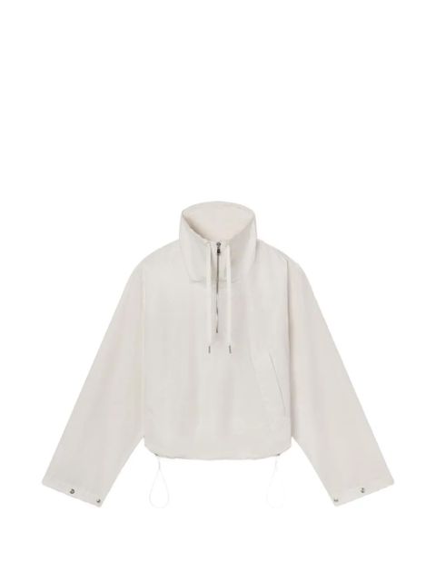 AGOLDE Lydia funnel-neck zip jacket - White - zdjęcie produktu nr 1