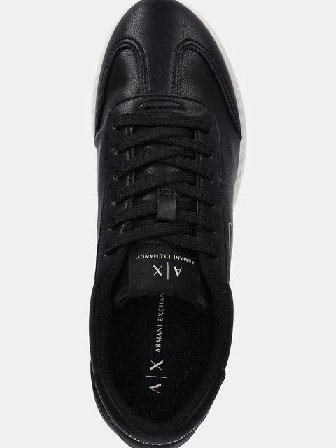 Armani Exchange sneakersy damskie kolor czarny XW001668 AF17628 UC001