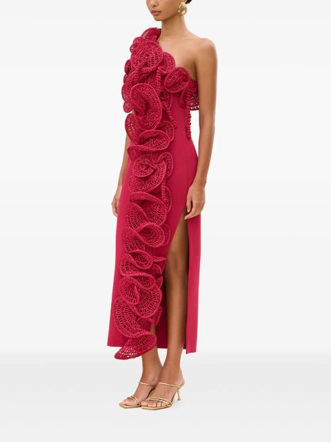 Cult Gaia Arri knitted gown - Pink