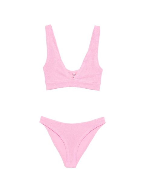 Hunza G V-neck bikini - Pink