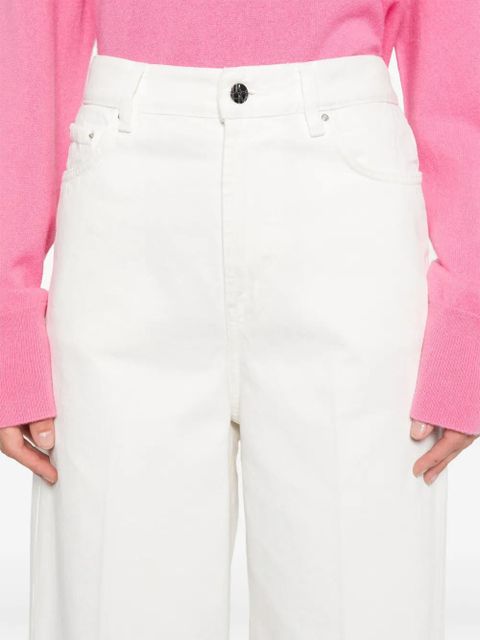 TOTEME wide-leg jeans - White