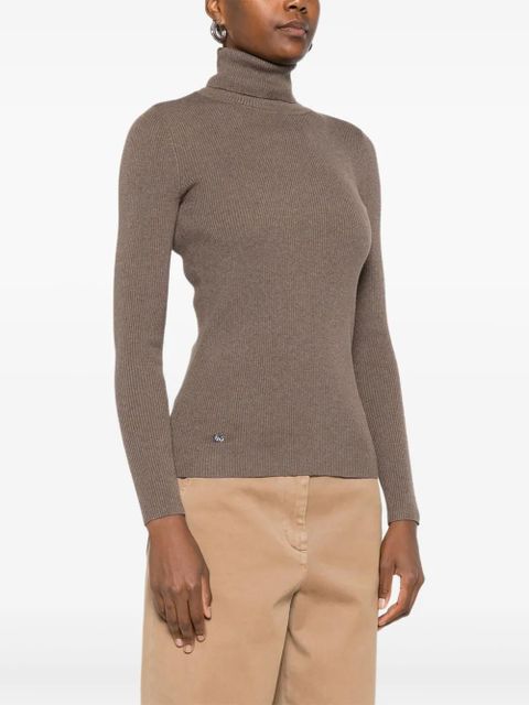 Lauren Ralph Lauren ribbed turtleneck sweater - Neutrals