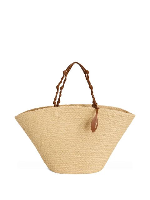 Jil Sander Tangle logo-tag bucket bag - Neutrals - zdjęcie produktu nr 1