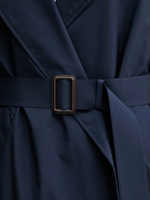 Weekend Max Mara płaszcz FATTO kolor granatowy 2525026011600